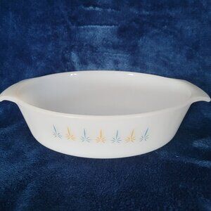 Anchor Hocking Fire King Starburst Casserole Dish